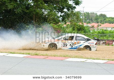 Touring Car Race v Pattaya, Thajsko, červen 2012
