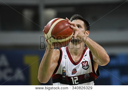 Rio, Brazil - December 20, 2019:  Rafael Mineiro During Flamengo X Instituto De Cordoba By The Baske