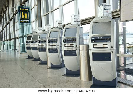 Lentokentän Check-in Point