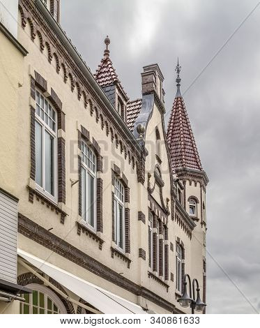 Architectural Impression Of A City Named Jever Which Is Located In East Frisia In Northern Germany