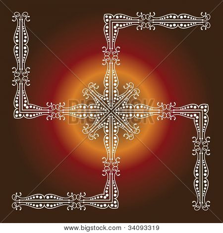 Swastika das Heilige Motiv