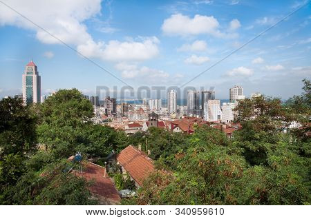 Qingdao Old Town Panoramic, Shandong Province, China