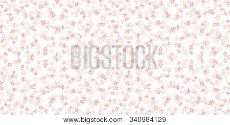 Vector Abstract Doodle Stars In Kaleidoskope Movement Seamless Repeat Pattern Design Background Text