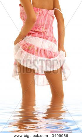 Vestito rosa
