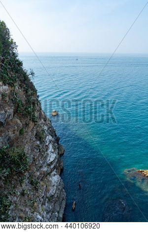 Morning Walk In Old Part Of Gaeta, Ancient Italian City In Province Latina