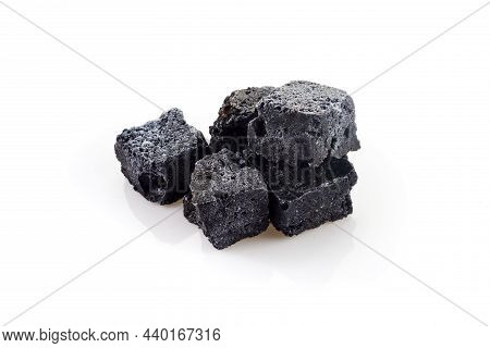 Befana Coal Candies For Bad Kids Isolated On A White Background