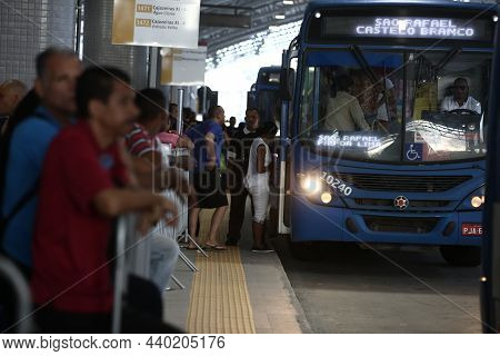 Bus Station In Salvador