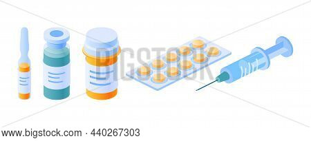 Immune System Vector Concept In Isometric View