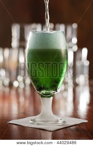 Bière verte