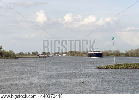A Dutch Ship On The River The Lek