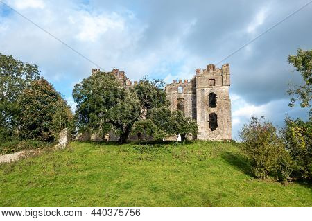 The Remains Of Raphoe Castle In County Donegal - Ireland