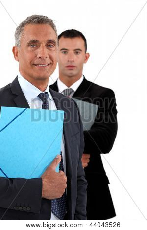 Ältere und jüngere Unternehmer