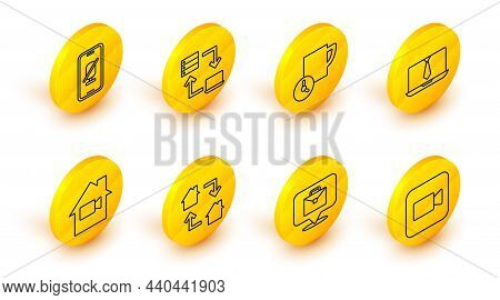 Set Line Camera, Online Working, Video Camera Off Home, Chat Conference, Time Management, And Mute M