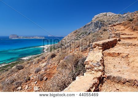 Gramvousa ø, Kreta, Grækenland.
