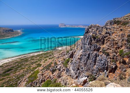 Gramvousa ø, Kreta, Grækenland.