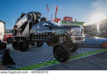 Ram Limited Turbo Diesel Showcased At The Sema Show.