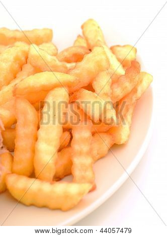 Windung schneiden Pommes frites