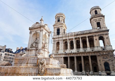 Fountaine Saint-sulpice, Paříž