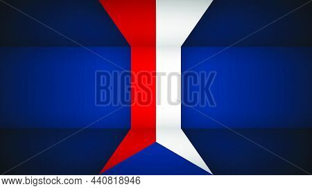 Eps10 Vector Patriotic Background With Czechrepublic Flag Colors. An Element Of Impact For The Use Y