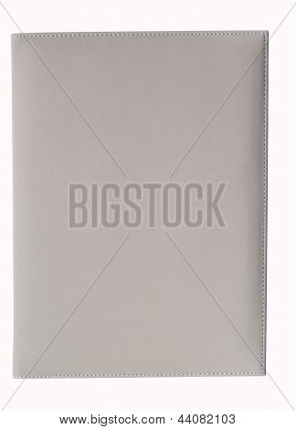 Brown Front Notebook Isolated