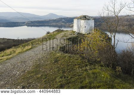 Church Of Saint John The Baptist At The Coast Of Pchelina Reservoir, Pernik Region, Bulgaria