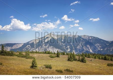 Mountains landscape in  Lower Austria