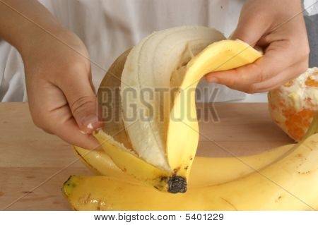 Prepare Fruit To Make A Fruitsalad