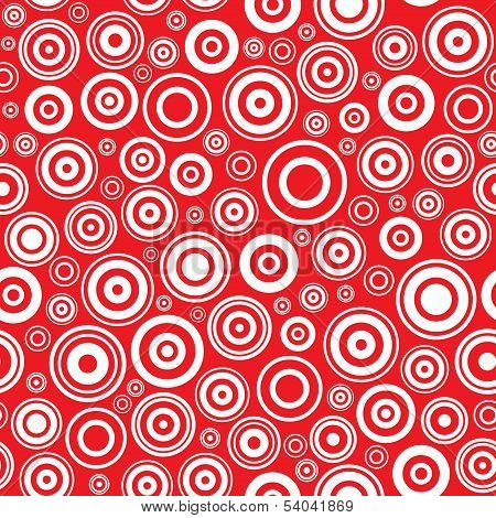 Seamless Texture With Concentric Circles.