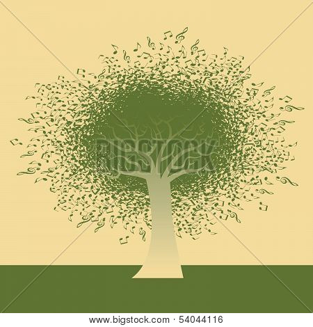 Musical Note Tree