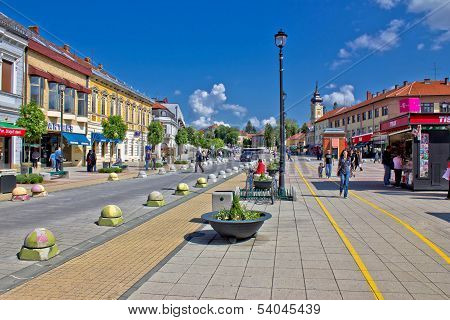 Town Of Daruvar Center Promenade
