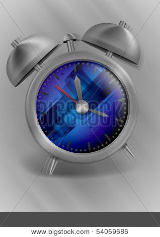 Metal Classic Style Alarm Clock.