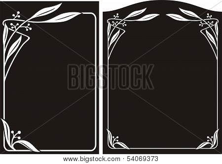 art deco frame