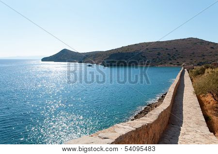 Spinalonga Fortress Wall
