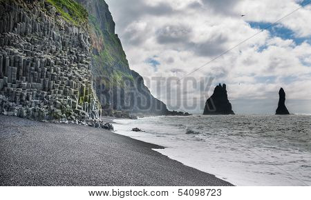 Reynisfjara rock formations