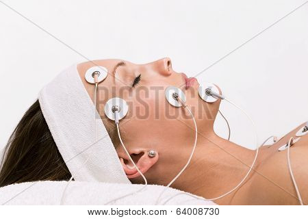 At the beautician