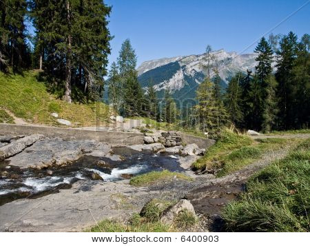 Mountain River View