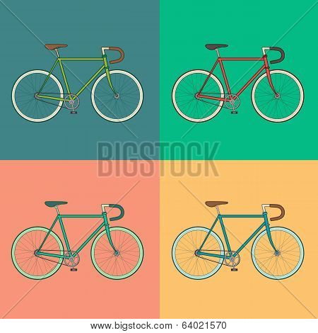 Set of Bikes