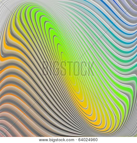 Design Colorful Swirl Circular Movement Twisted Background