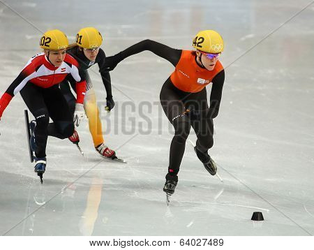 Ladies' 1000 M Heats Short Track Heats