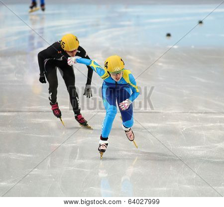 Ladies' 1000 M Heats Short Track Heats