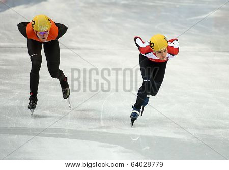 Ladies' 1000 M Heats Short Track Heats