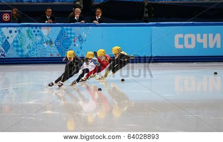 Ladies' 1000 M Heats Short Track Heats