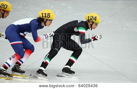 Ladies' 1000 M Heats Short Track Heats
