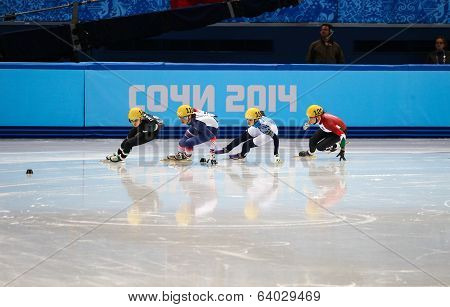 Ladies' 1000 M Heats Short Track Heats