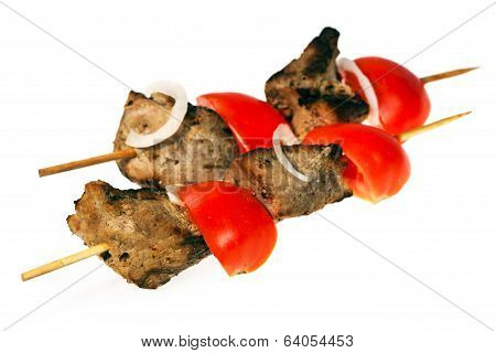 Shish Kebab With Tomato