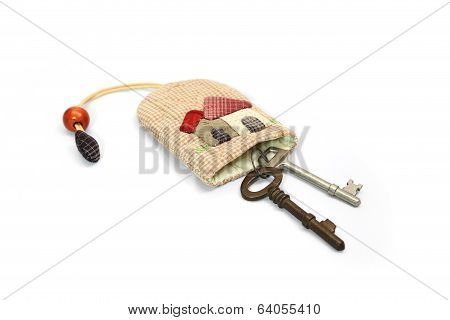 Bunch patchwork with Old Key