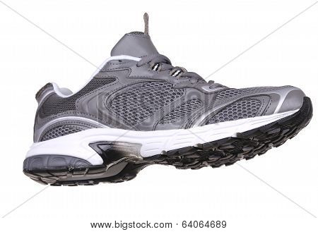Side view of sport shoe.