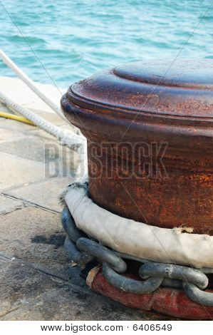 Rusty Bollard