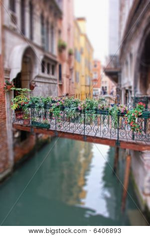 Romantic Bridge in Venice