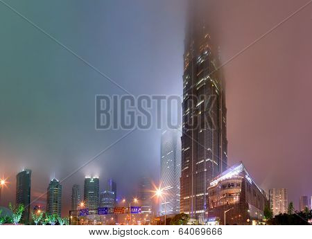 Shanghai, China, Pudong District, Jin Mao Tower
